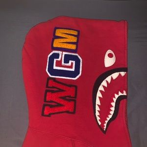 100% authentic bape hoodie